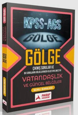 KPSS-AGS Gölge Vatandaşlık ve Güncel Bilgiler Soru Bankası - 1