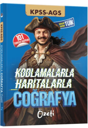 KPSS-AGS Kodlamalarla Haritalarla Coğrafya Özeti Cep Kitabı - Zeduva Yayınları