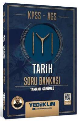 KPSS AGS Tarih Tamamı Çözümlü Soru Bankası - 1