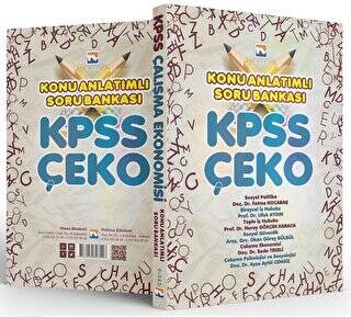 Nisan Kitabevi KPSS ÇEKO Çalışma Ekonomisi Konu Anlatımlı Soru Bankası - 1
