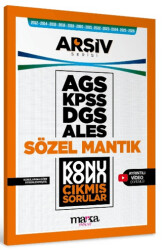 AGS KPSS DGS ALES Sözel Mantık Konu Konu Çıkmış Sorular - Marka Yayınları