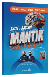 KPSS DGS ALES MEB-AGS Sözel-Sayısal Mantık Soru Bankası Çözümlü - Türkçecim TV Yayınları