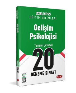 Data Yayınları KPSS Eğitim Bilimleri Gelişim Psikolojisi 20 Deneme Sınavı - 1