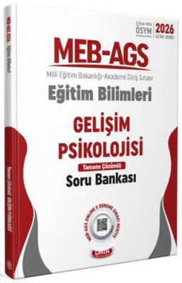 2026 MEB-AGS Eğitim Bilimleri Gelişim Psikolojisi Tamamı Çözümlü Soru Bankası - 1