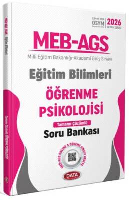 2026 MEB-AGS Eğitim Bilimleri Öğrenme Psikolojisi Tamamı Çözümlü Soru Bankası - 1
