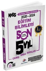 KPSS Eğitim Bilimleri Son 5 Yıl Video Çözümlü Çıkmış Sorular - Dizgi Kitap