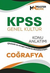 MasterWork KPSS Genel Kültür Coğrafya Konu Anlatımı - MasterWork