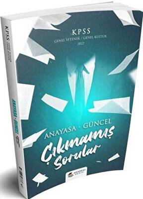 Akademi Denizi Yayıncılık KPSS Genel Yetenek Genel Kültür Anayasa Güncel Bilgiler Çıkmamış Sorular - 1