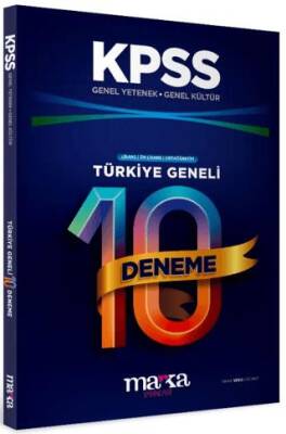 KPSS Genel Yetenek Genel Kültür Türkiye Geneli 10 Deneme - 1