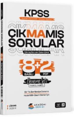 KPSS GYGK Çıkmamış Sorular 8+2 Deneme Seti - 1