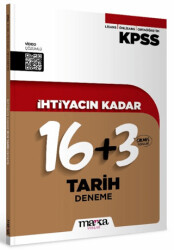 KPSS İhtiyacın Kadar Tarih 16+3 Deneme - Marka Yayınları
