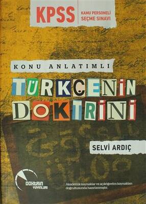 Doktrin Yayınları KPSS Konu Anlatımlı Türkçenin Doktrini - 1