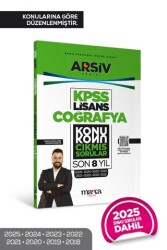 KPSS Lisans Coğrafya Konu Konu Çıkmış Sorular Son 8 Yıl Çıkmış Sorular 2025 Dahil - Marka Yayınları