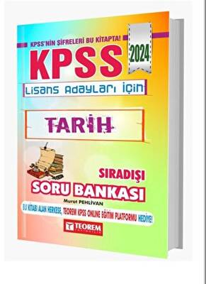 Teorem Yayıncılık KPSS Lisans Tarih Sıradışı Soru Bankası - 1