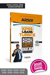 KPSS Lisans Türkçe Konu Konu Çıkmış Sorular Son 8 yıl Çıkmış Sorular 2025 Dahil - Marka Yayınları