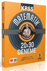 KPSS Matematik 20X30 Deneme - Matronik Yayınları