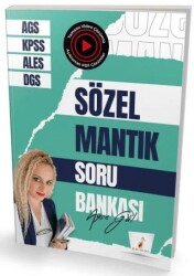 KPSS MEB-AGS ALES DGS Sözel Mantık Soru Bankası Çözümlü - Pelikan Tıp Teknik Yayıncılık