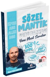 KPSS MEB-AGS ALES DGS Sözel Mantık Soru Bankası Çözümlü - Dizgi Kitap