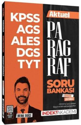 KPSS MEB-AGS ALES DGS TYT Aktüel Paragraf Soru Bankası Çözümlü - 1