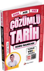 KPSS MEB AGS YKS E-KPSS Tamamı Video Çözümlü Tarih Soru Bankası - Dizgi Kitap