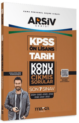 KPSS Ön Lisans Tarih Konu Konu Çıkmış Sorular Son 7 Sınav 2024 Dahil - 1