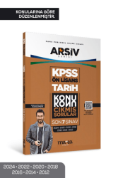 KPSS Ön Lisans Tarih Konu Konu Çıkmış Sorular Son 7 Sınav 2024 Dahil - Marka Yayınları