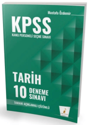 2026 KPSS Tarih 10 Deneme Sınavı - Pelikan Tıp Teknik Yayıncılık
