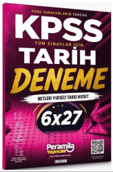 KPSS Tarih 6 Deneme Çözümlü - Peramila Yayıncılık