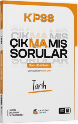 KPSS Tarih Çıkmamış Sorular Soru Bankası - 1