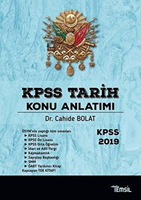 Temsil Kitap KPSS Tarih Konu Anlatımı 2019 - 1