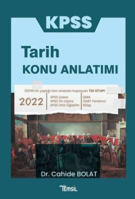 Temsil Kitap KPSS Tarih Konu Anlatımı - 1