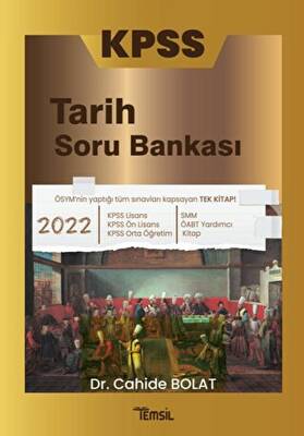 Temsil Kitap KPSS Tarih Soru Bankası - 1