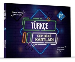 KPSS Türkçe Cep Bilgi Kartları - KR Akademi Yayınları