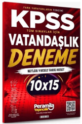 KPSS Vatandaşlık 10 Deneme Çözümlü - Peramila Yayıncılık