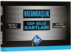 KPSS Tüm Sınavlar İçin Vatandaşlık Cep Bilgi Kartları - KR Akademi Yayınları