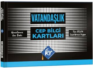 KPSS Tüm Sınavlar İçin Vatandaşlık Cep Bilgi Kartları - 1