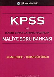 Türkmen Kitabevi KPSS ve Kamu Sınavlarına Hazırlık Maliye Soru Bankası - Türkmen Kitabevi