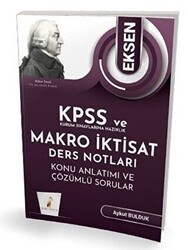Pelikan Tıp Teknik Yayıncılık KPSS ve Kurum Sınavlarına Hazırlık Eksen Makro İktisat Ders Notları Konu Anlatımı ve Çözümlü Sorular - Pelikan Tıp Teknik Yayıncılık