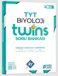 2026 TYT Twins Biyoloji Soru Bankası - KR Akademi Yayınları