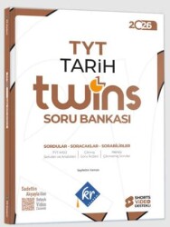 2026 TYT Twins Tarih Soru Bankası - KR Akademi Yayınları