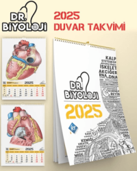 KR Akademi Yayınları Barış Hoca Dr. Biyoloji Poster Takvim - 1