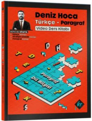 Deniz Hoca Tüm Sınavlar İçin Türkçe Video Ders Kitabı - 1