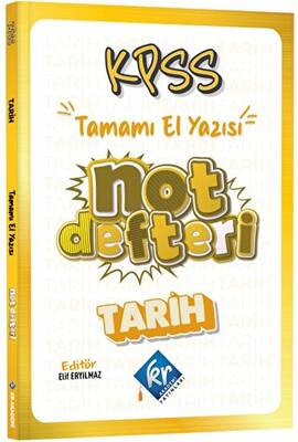 KPSS Tarih Konu Anlatımlı Not Defteri - 1