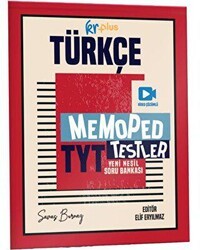 KR Plus TYT Türkçe Memoped Testler - KR Akademi Yayınları