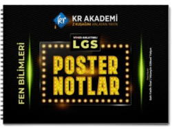 LGS Fen Bilimleri Poster Notları - KR Akademi Yayınları