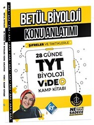 Betül Biyoloji Konu Anlatımı 28 Günde TYT Biyoloji Video Kamp Kitabı - KR Akademi Yayınları