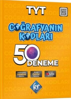 KR Akademi Yayınları TYT Coğrafyanın Kodları Coğrafya Çözümlü 50 Deneme - 1