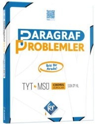 TYT-MSÜ Paragraf Problemler Son 7 Yıl Çıkmış Sorular - KR Akademi Yayınları