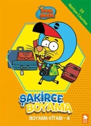 Kral Şakir - Şakirce Boyama Kitabı - 4 - Eksik Parça Yayınları