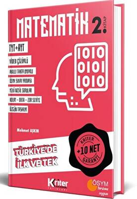 Kriter Akademi TYT AYT Matematik 10 Net Garanti 2. Kitap - 1